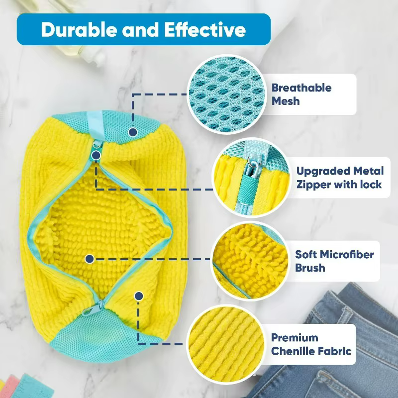 Sac à chaussures lavable pour lave-linge et sèche-linge