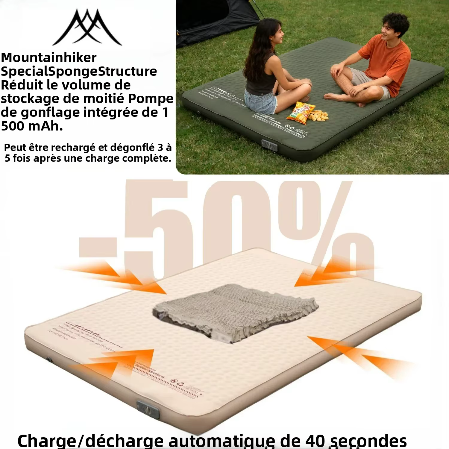 Tapis de couchage MOUNTAINHIKER