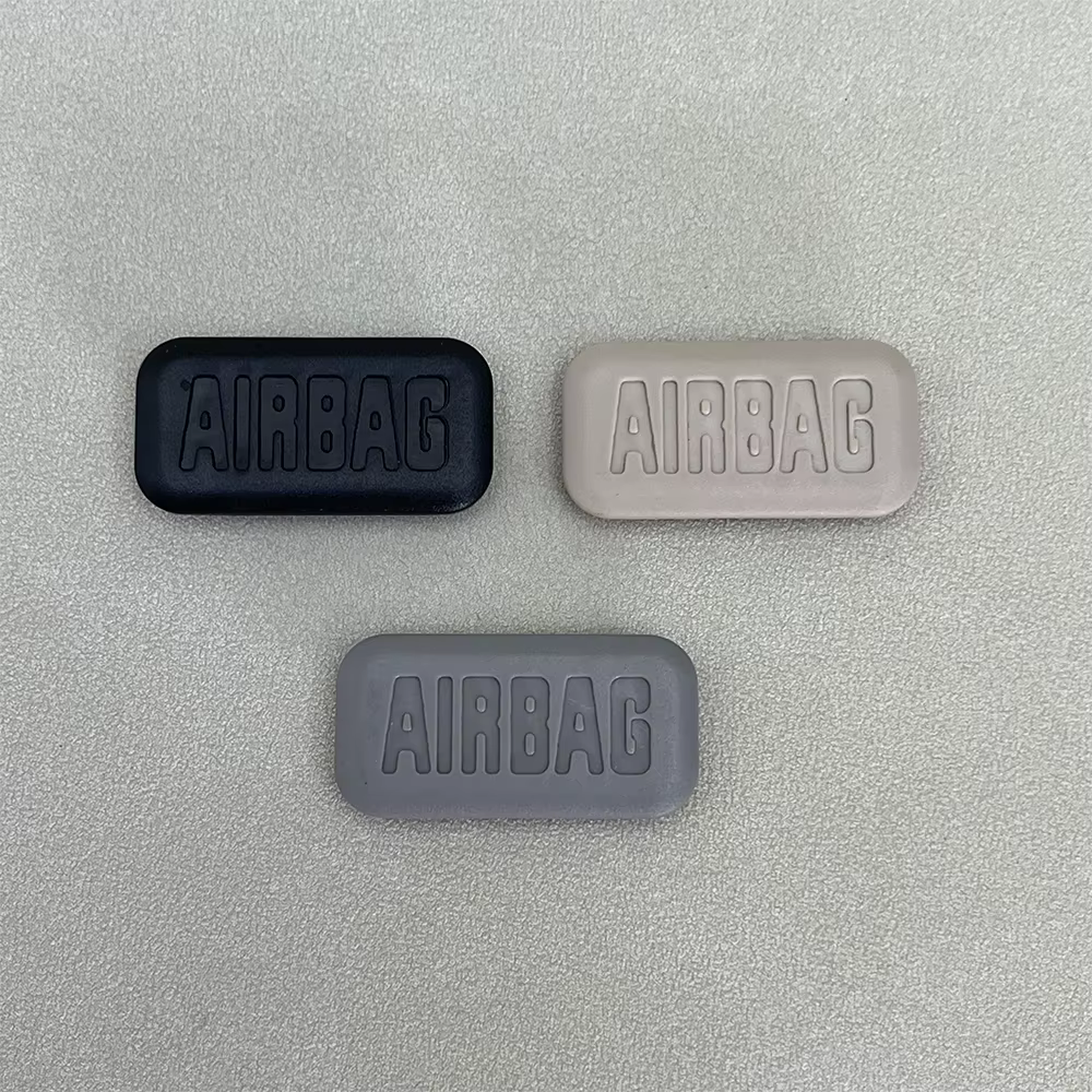 Couverture d'insertion de pilier A de Airbag de voiture, badge «AIRBAG» pour BMW série 1 3 5 6 7 M5 E46 E39 E90 E60 E61 E63 X3 X5 X6 E83 E53 E70 E71