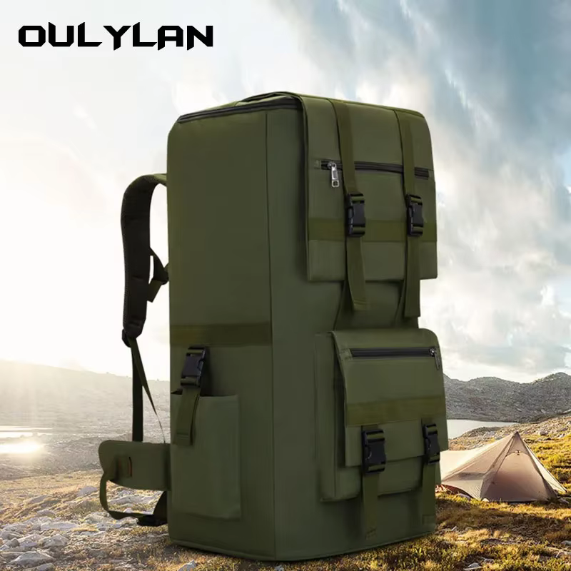 120L Super capacité sac à dos de voyage en plein air sac à dos tactique pour hommes sac à bagages sport alpinisme sacs de randonnée