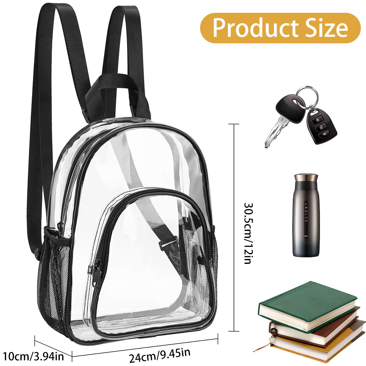Sac à dos Transparent étanche pour Sports de plein air
