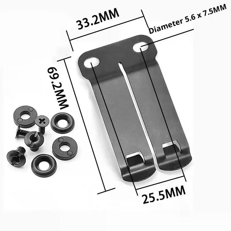 Accessoires de clip de gaine K de premier niveau ; Conception robuste
