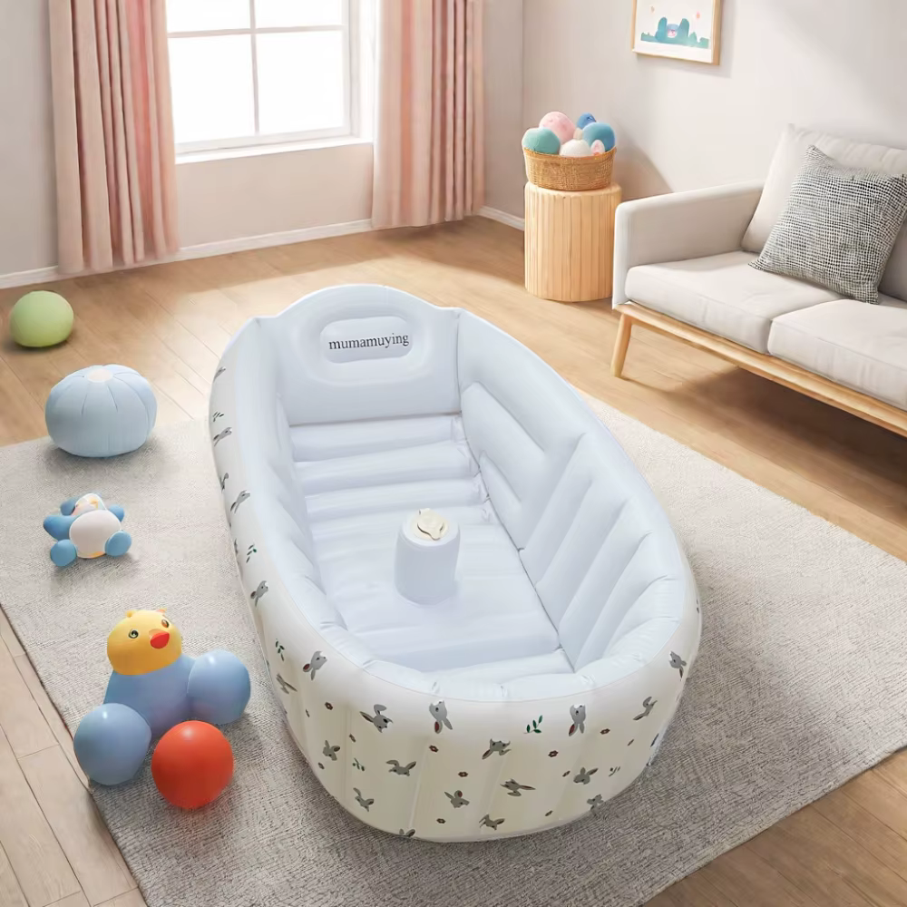 Baignoire gonflable extérieure portable pour enfants, baignoire pour bébé animal, piscine pour nouveau-né