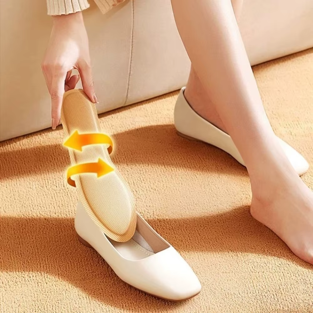 Semelles intérieures pour chaussures auto-chauffantes
