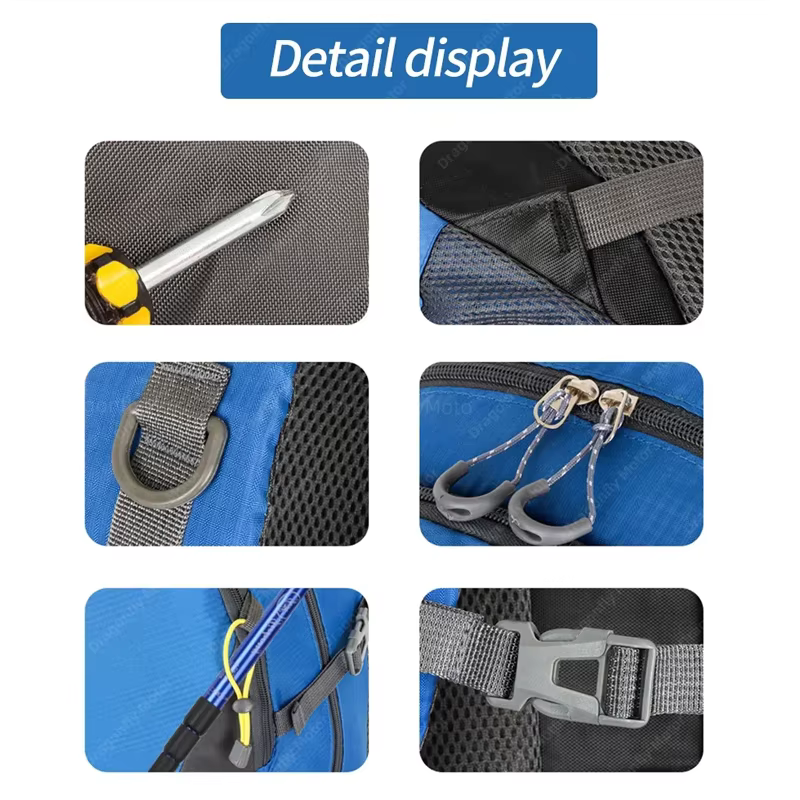 Sac à Dos Étanche de Grande Capacité pour Homme et Femme