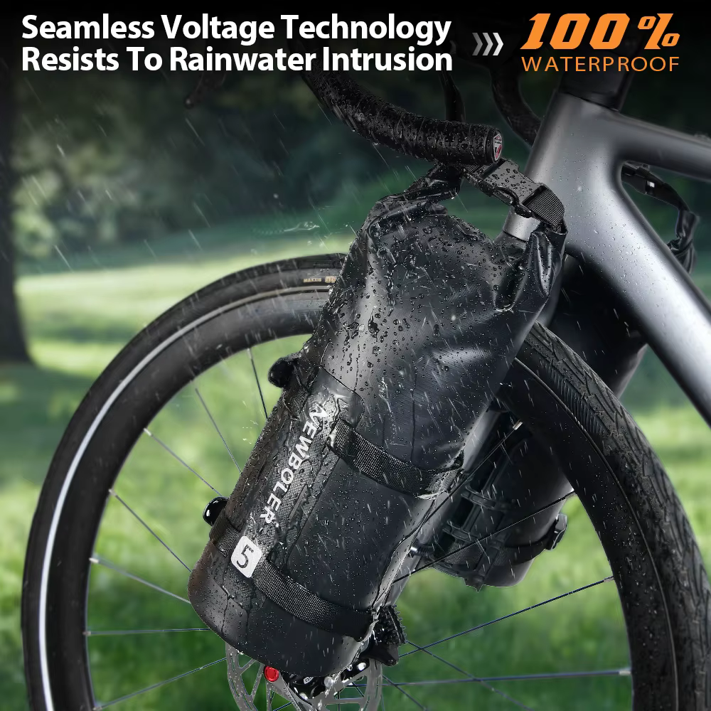 Sac de fourche de vélo étanche portable