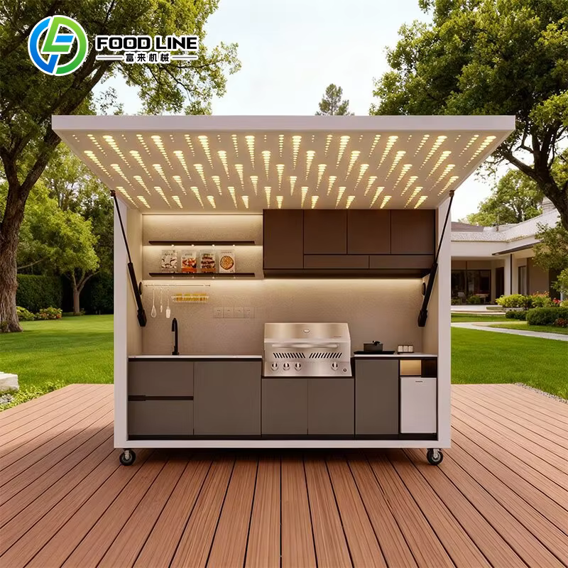 Cuisine de camping en plein air