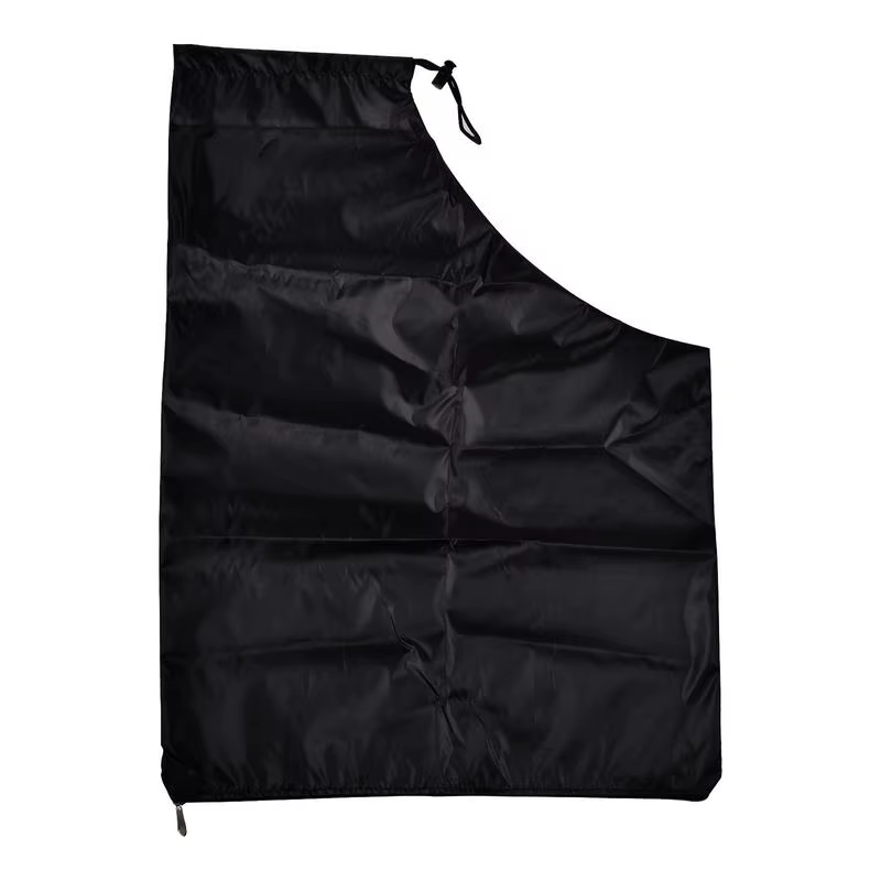 Sac de souffleur de feuilles, Design à cordon de serrage, sac de collecte de souffleur de feuilles en tissu Oxford, grande capacité, fermeture éclair pour râteau Ultra souffleur