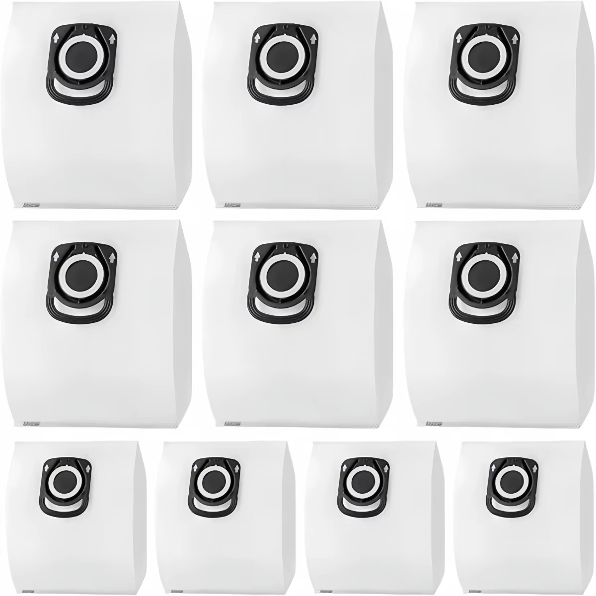 Paquet de 10 sacs à poussière sous vide compatibles pour Rowenta hygiène +, ZR200520 ZR200720 ZR200920, tourbillon R39, Silence Force, puissance X-Trem compacte