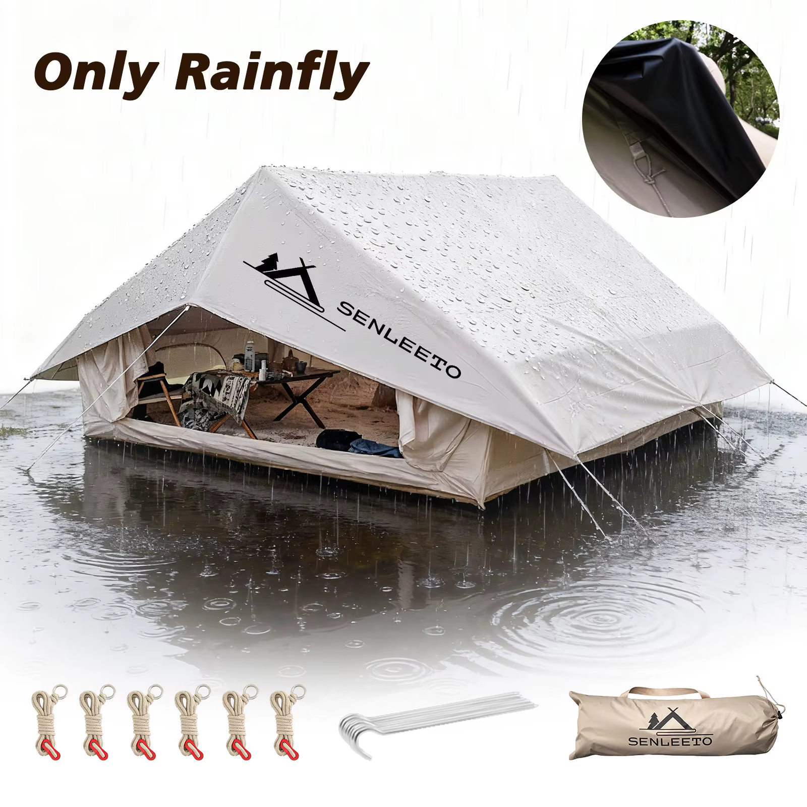 Rainfly 10' x 13' pour 6 à 8 personnes