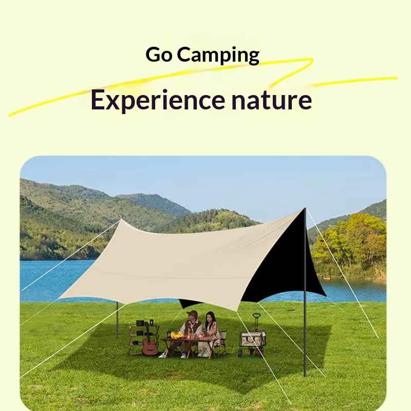Bâche de camping imperméable robuste