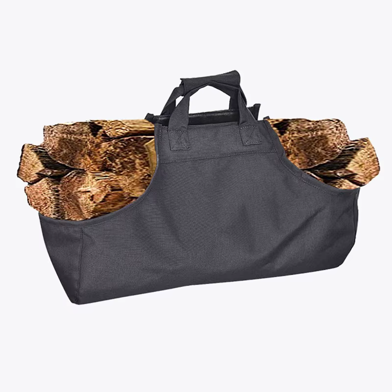 Sac de transport portable pour bois de chauffage