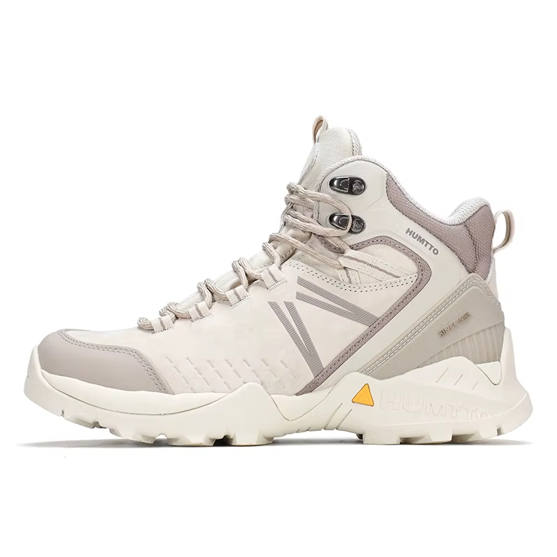 HUMTTO peau de vache chaussures de randonnée hommes bottes de chasse imperméables tactique désert Combat cheville