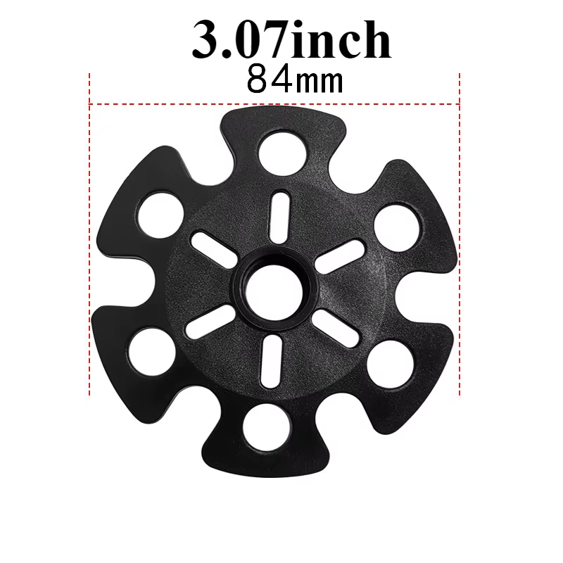 Accessoire pour bâton de randonnée : Panier flocon de neige pour boue