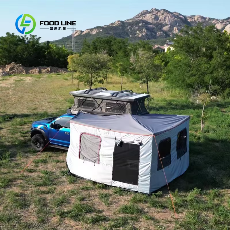 Topper de camion personnalisé avec ouverture latérale et tente de toit pour voyages d'aventure – Achat en gros