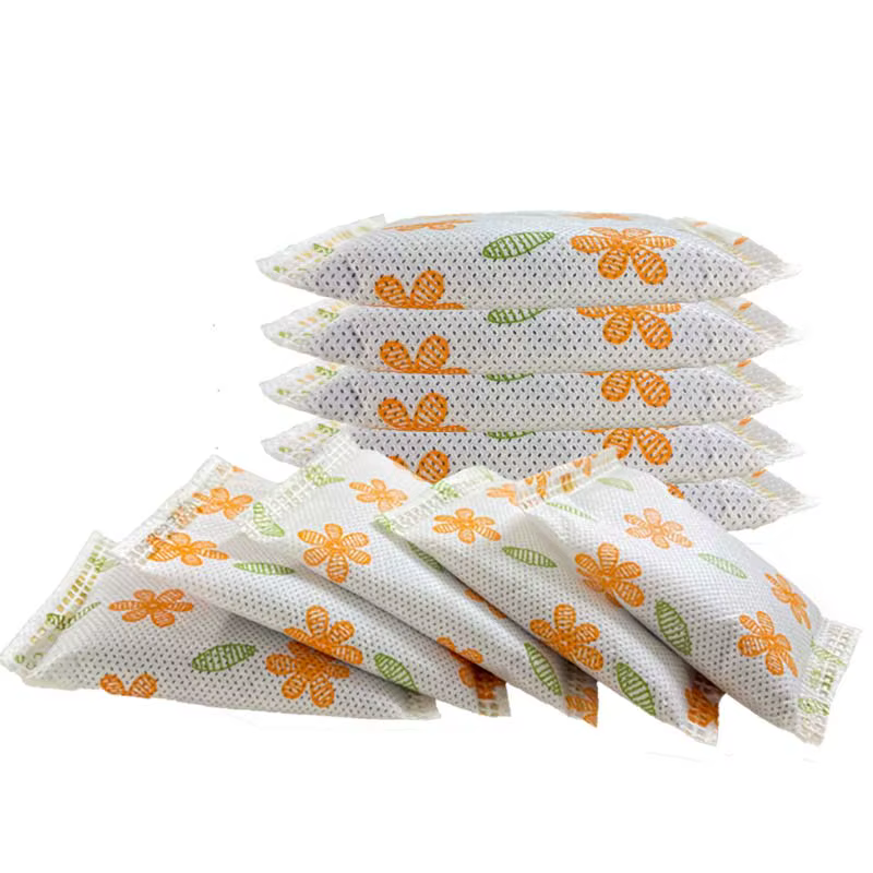 Sacs de charbon de bambou absorbant les odeurs, voiture, maison, élimine le formaldéhyde, sac de charbon actif, élimination des saveurs, supporter ficateur, 10 pièces