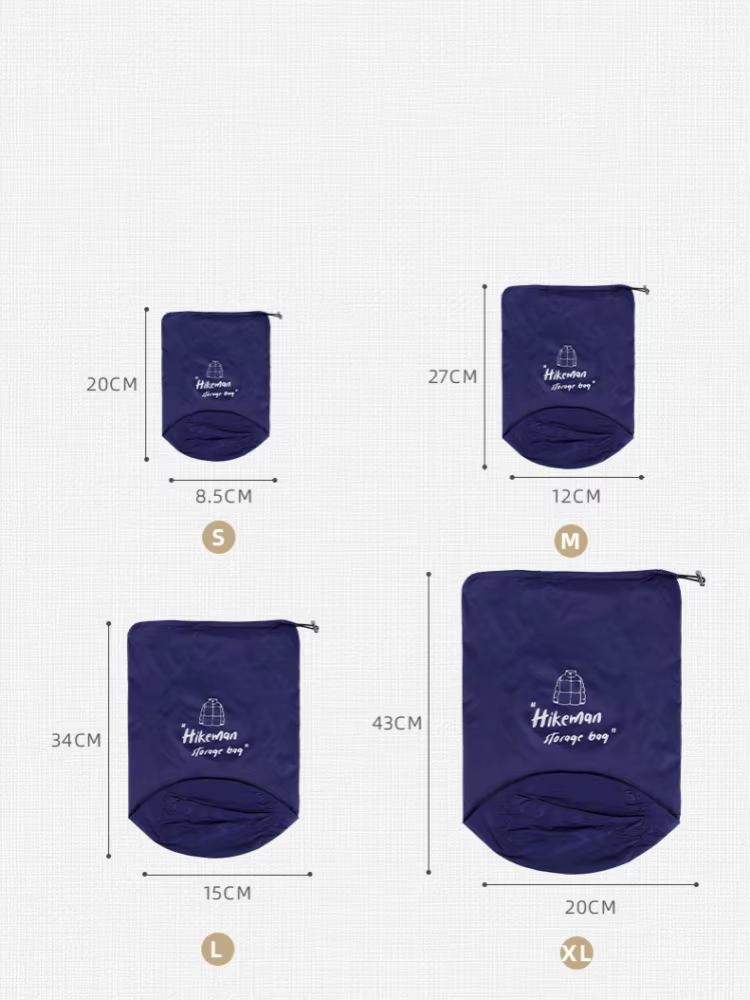 Sac de Compression pour doudoune de Camping en plein air