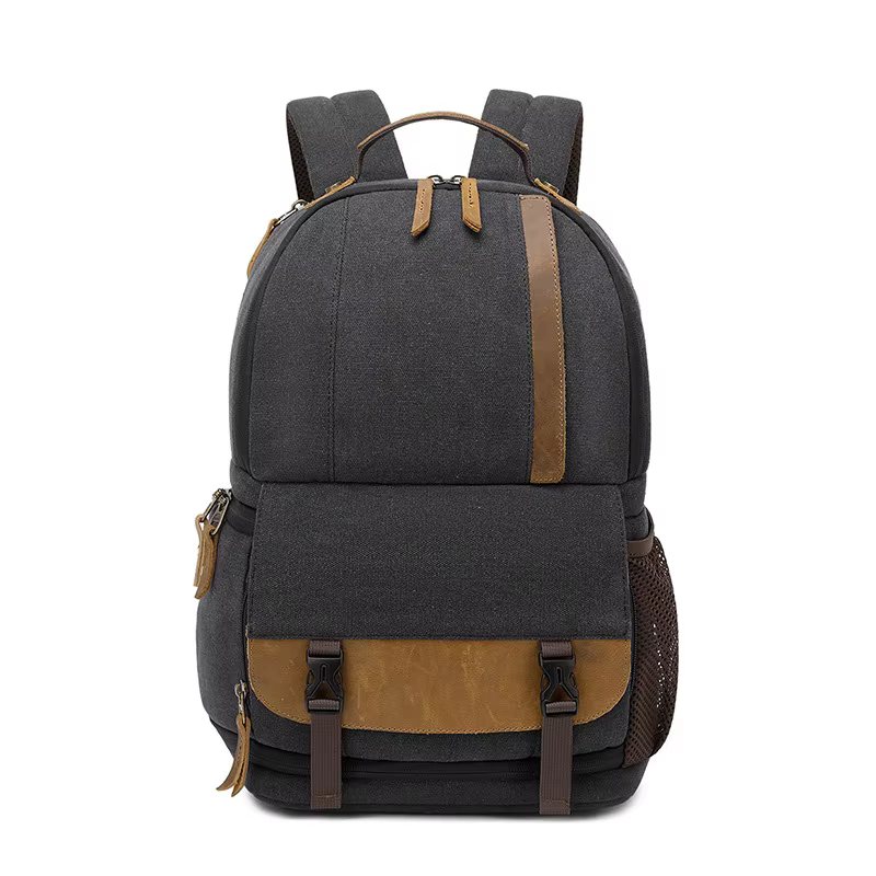 Sac photo à double bandoulière, sac à dos professionnel multifonctionnel pour drone, sacoche pour ordinateur