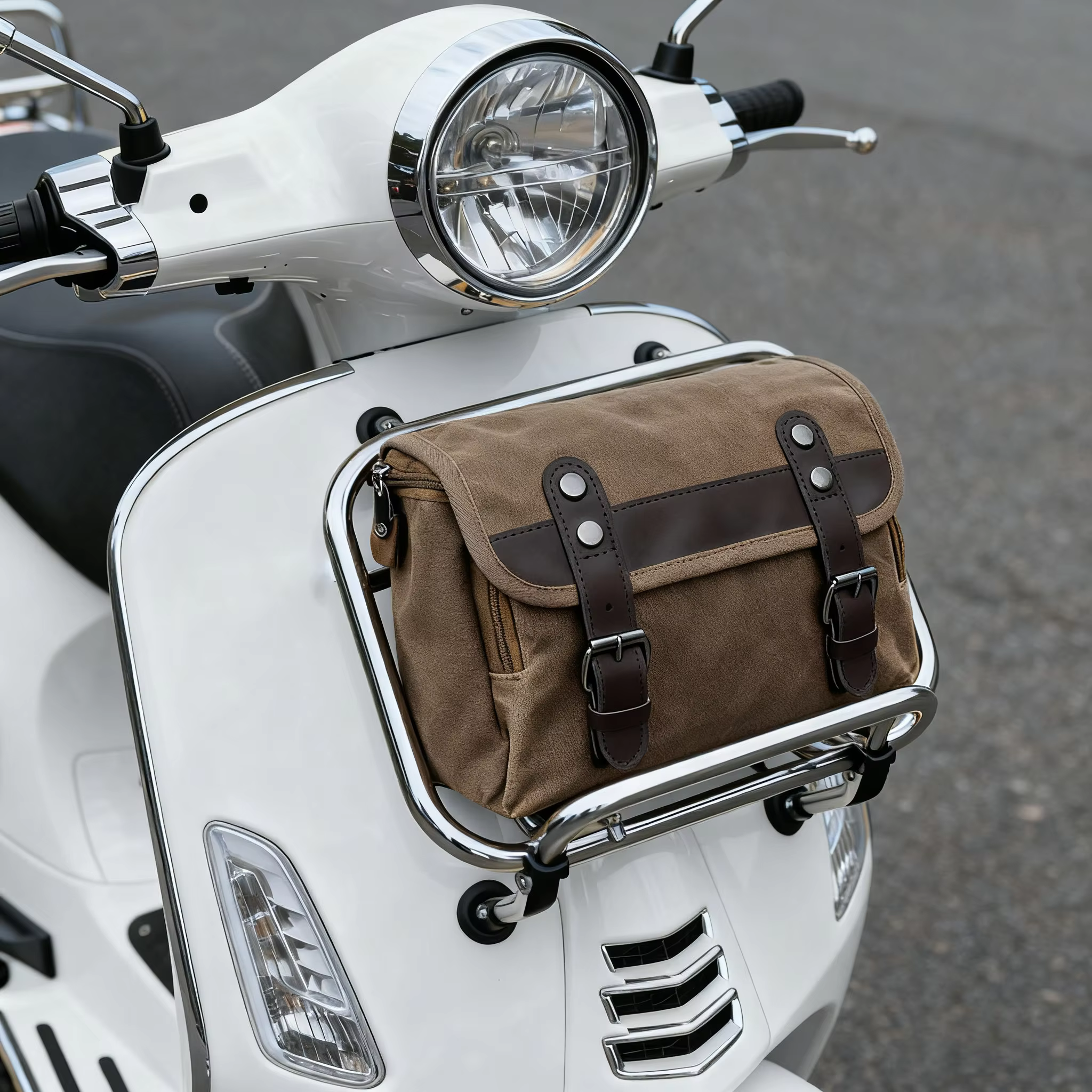Sac de moto universel rétro, sac latéral avec sac étanche amovible, sac de voyage pour moto, sac à outils, sac de randonnée