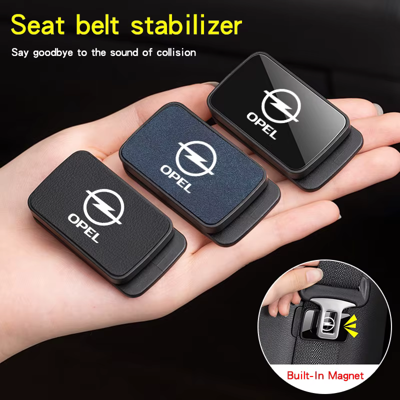 Support de ceinture de sécurité intérieur de voiture, Clip magnétique réglable, accessoire pour Opel Astra G H J K F Corsa D Zafira B Insignia Mokka Regal