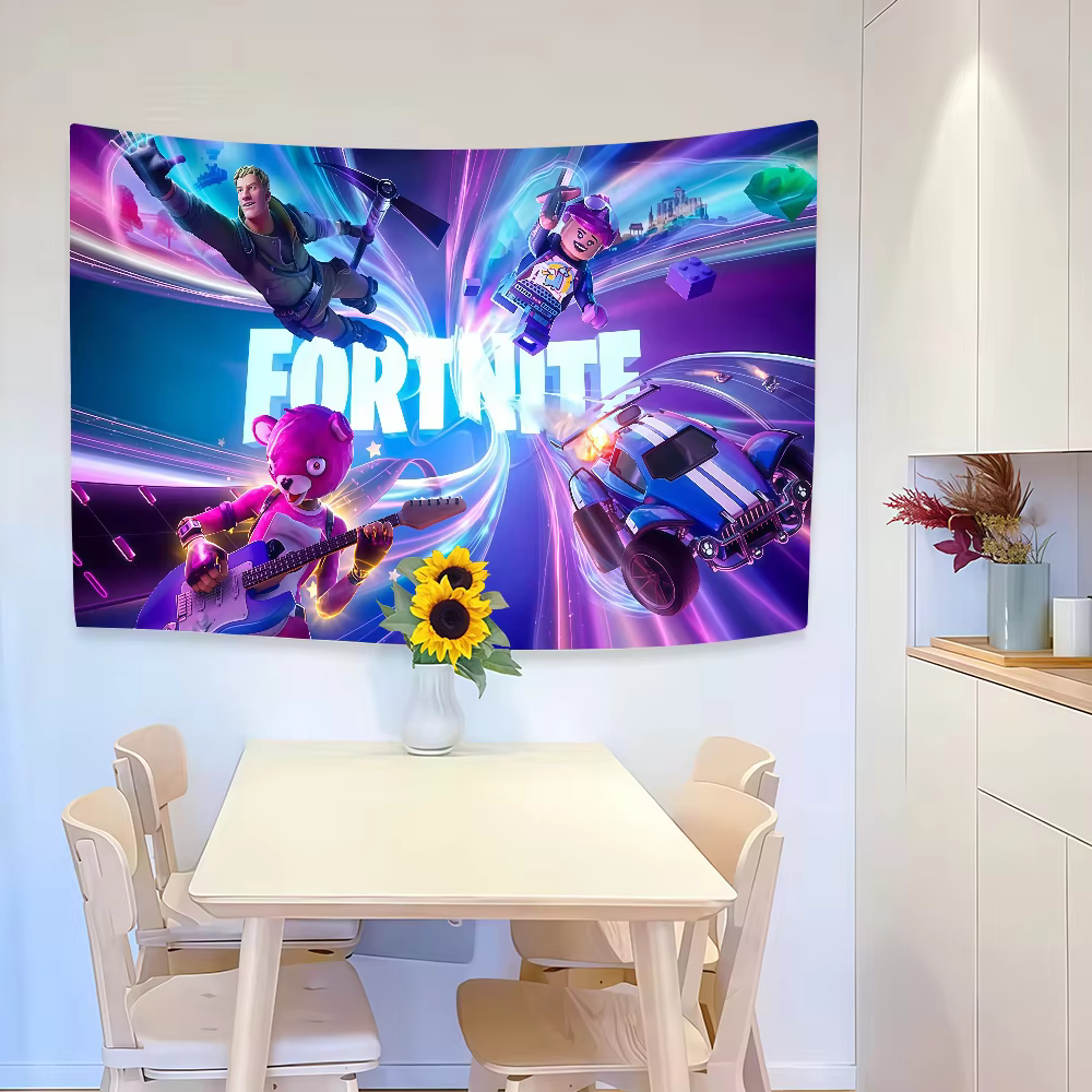 Drapeau décoratif F-Fortnite pour pique-nique