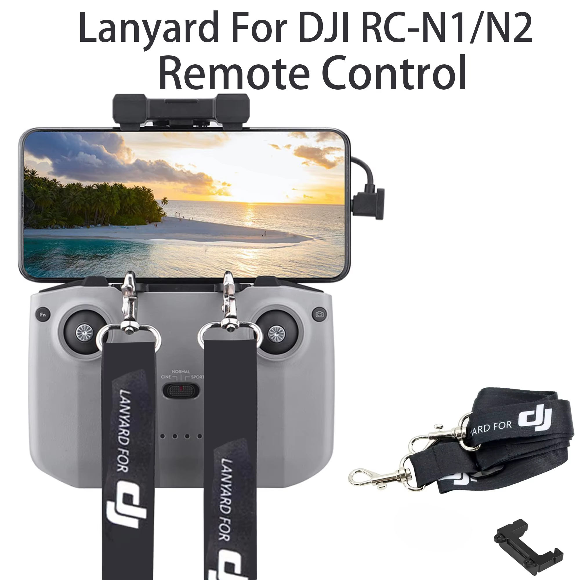 Sangle de cou pour drone, accessoires pour DJI Mini 4K / 2/2 SE / 3/3 Pro, pour DJI Flip/Neo/Mavic 3 / FPV, et DJI Air 3S / 3 / 2S