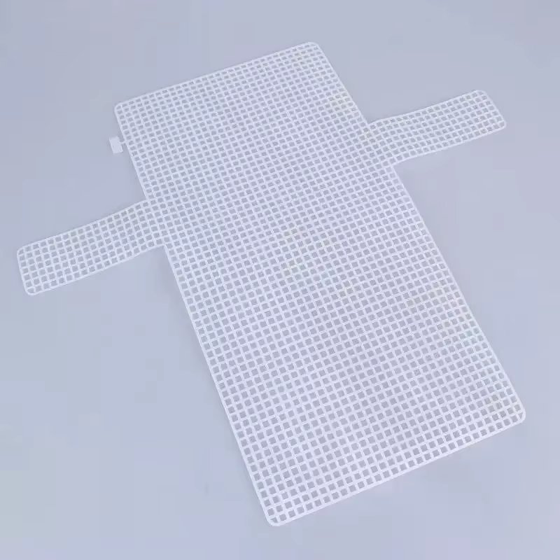 Kit de Matériaux pour Sacs au Crochet et Tricot Faits Main DIY – Cadre en Plastique à Mailles Croisées pour la Confection de Sacs DIY, Accessoire Auxiliaire de Tissage pour Sacs