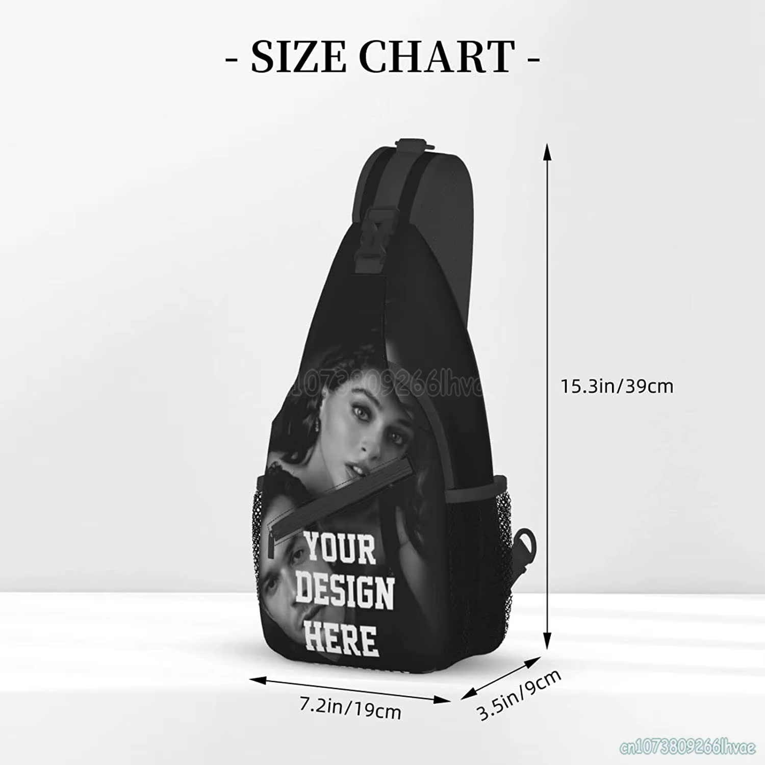 Sac à bandoulière personnalisé multi-usages, sac à dos à bandoulière personnalisé, sac de poitrine de randonnée de voyage