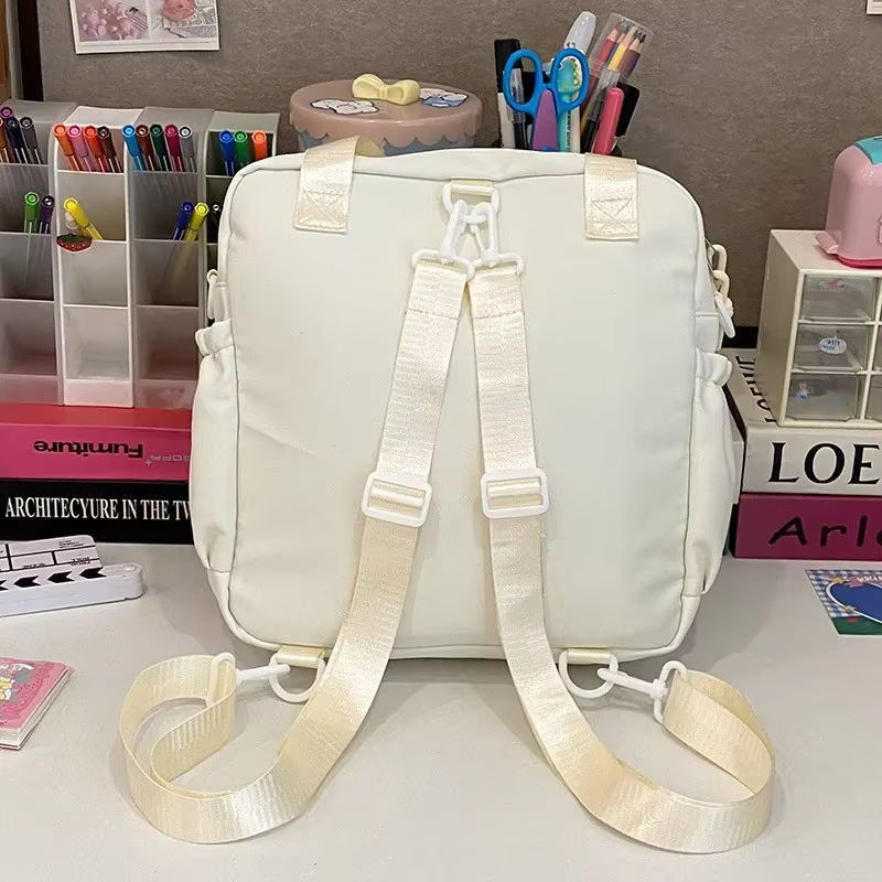 Sac à bandoulière Style Preppy japonais Y2K, nouveaux sacs d'école en Nylon pour adolescentes, sacs à dos Itabag transparents, sac Ita