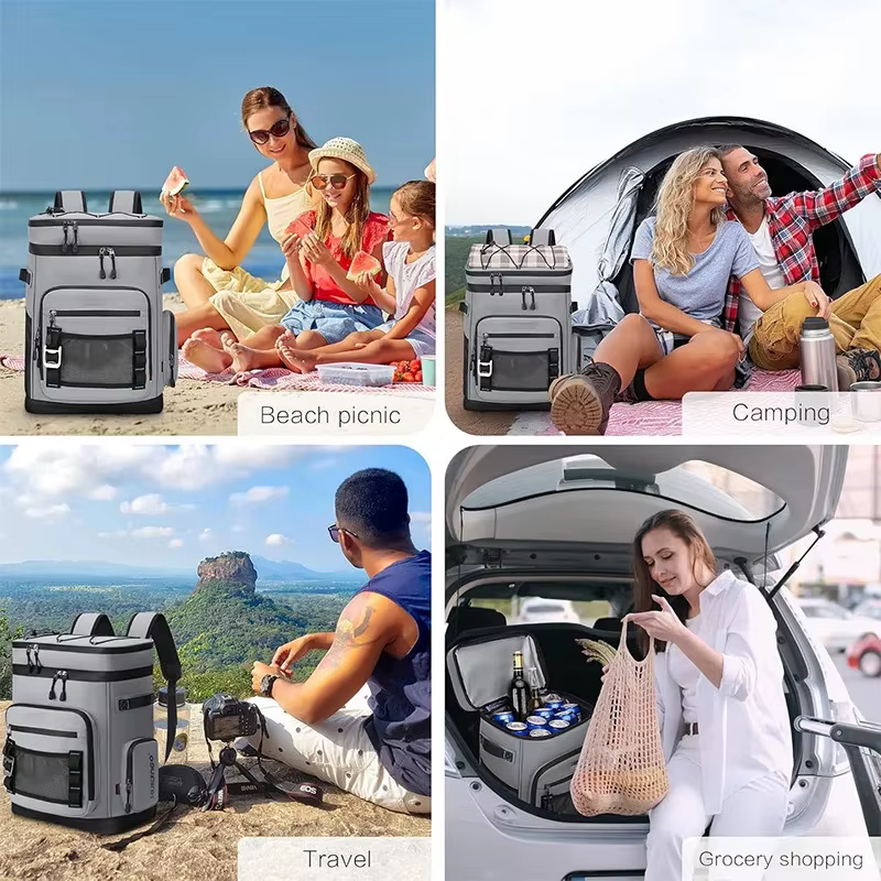 Sac à dos isotherme imperméable de 30L pour hommes et femmes