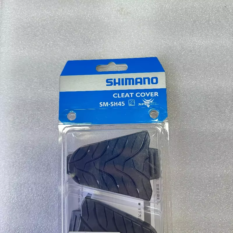 Shimano 1 paire de protections pour crampons de pédale de vélo Sh45 SPD CLEAT COVER SM-SH45, accessoires de cyclisme
