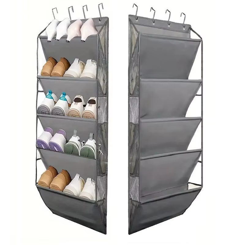 Organisateur de chaussures au-dessus de la porte