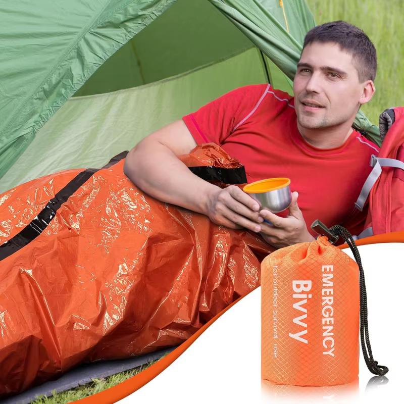 Sac de couchage d'urgence