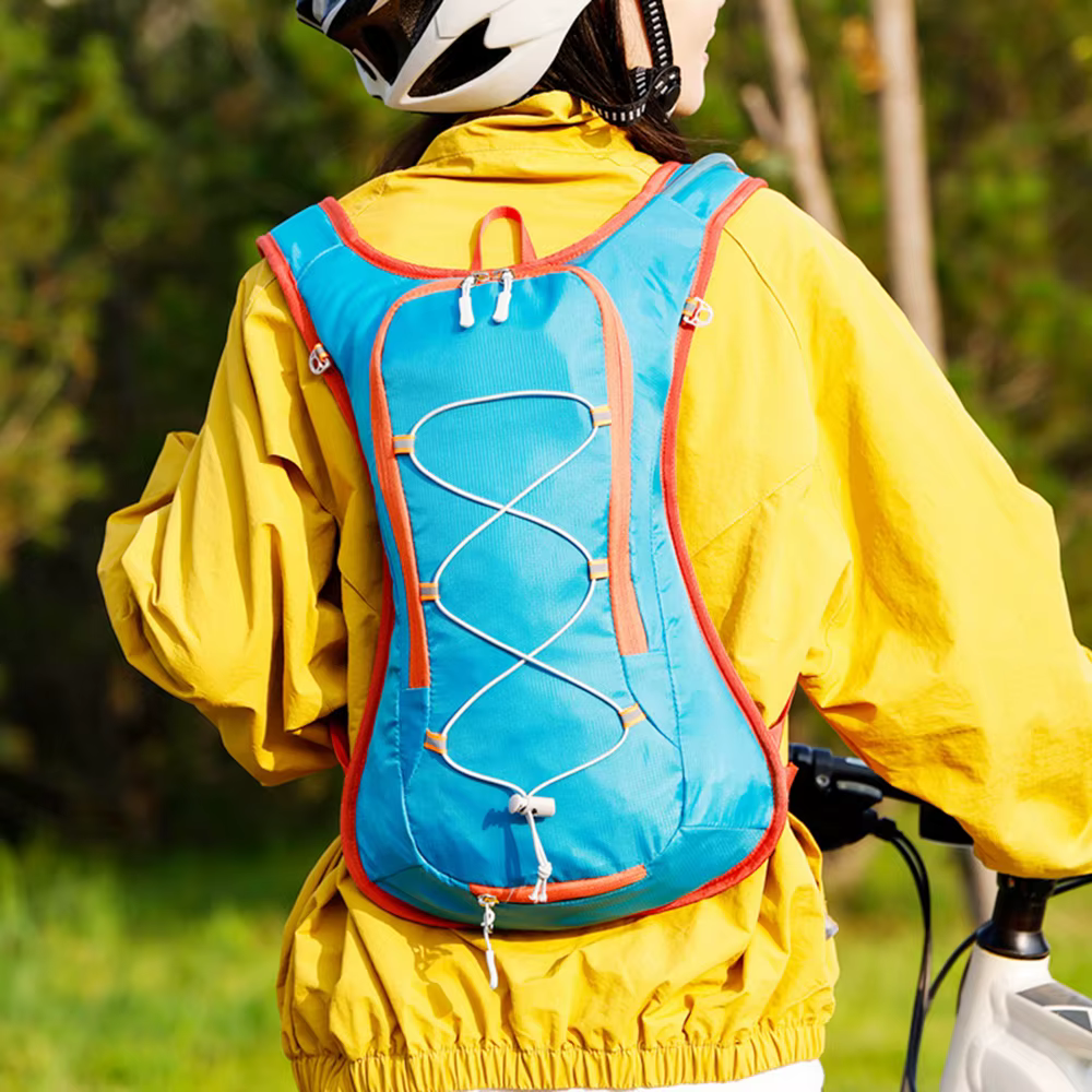 Nouveau 12L Sport de plein air vélo cyclisme course randonnée hydratation sac d'eau stockage casque Pack étanche ultraléger vessie sac à dos