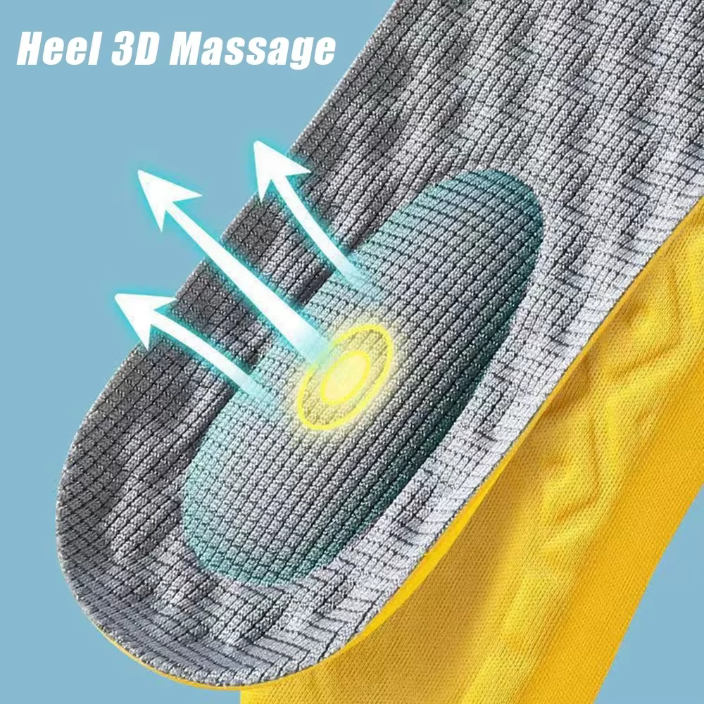Semelle intérieure en mousse à mémoire de forme pour pied plat