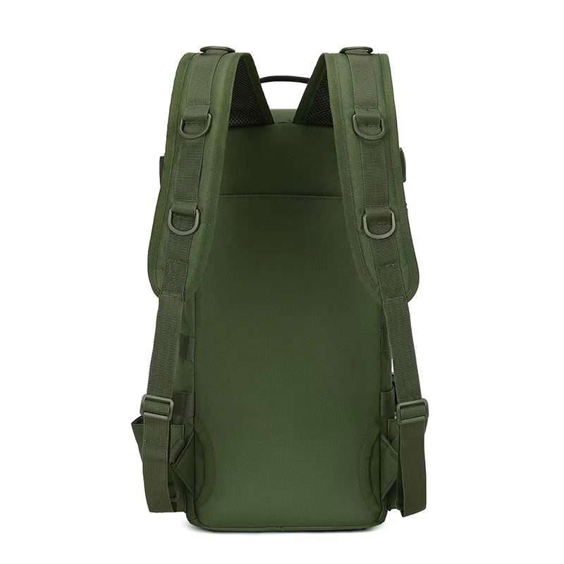 Sac à dos tactique multifonctionnel vert militaire pour hommes