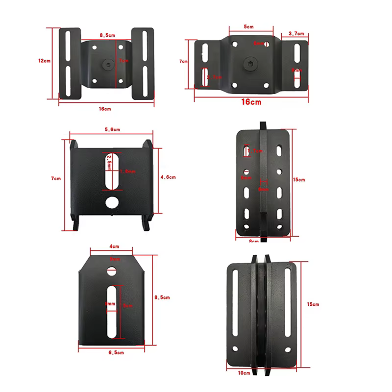 Support d'installation à dégagement rapide robuste pour tente latérale de voiture, support de connexion pour tente latérale et tente de toit de voiture