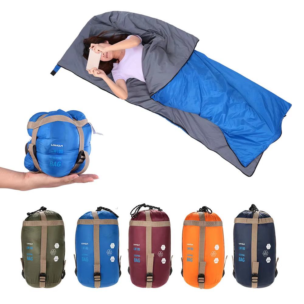 Sac de couchage enveloppe ultraléger pour adultes