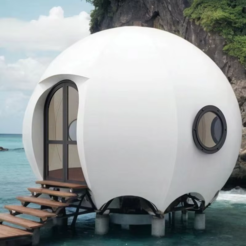Tente Dôme Citrouille OME – Hôtel de Luxe Imperméable pour Glamping Safari en Plein Air