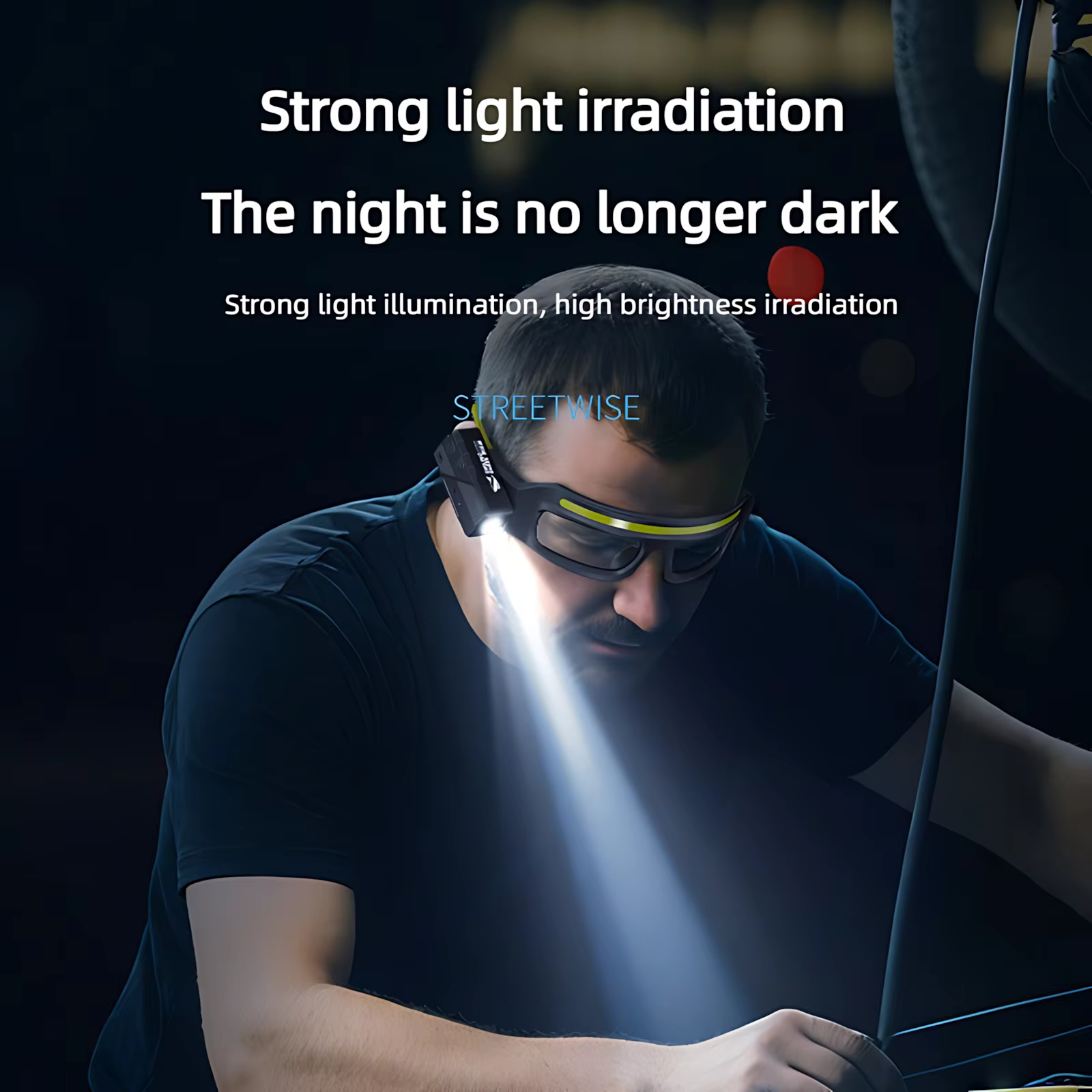 Lampe Frontale Sans Main 99g Ultra Légère