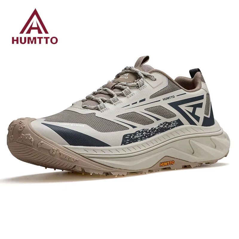 HUMTTO Sports Trail chaussures de course pour hommes concepteur Tenis homme baskets décontractées respirant léger extérieur noir hommes baskets