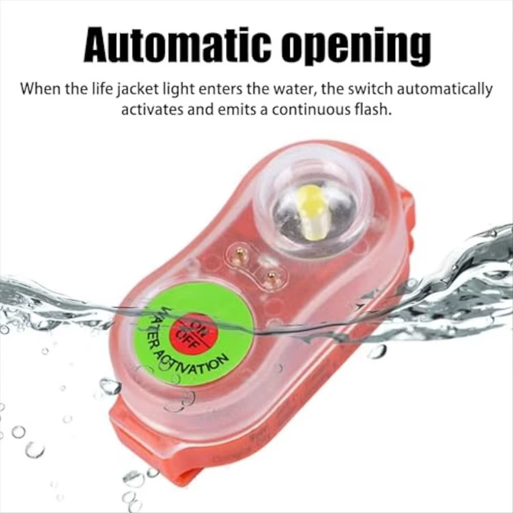 Lampe de sauvetage à activation par l'eau de mer