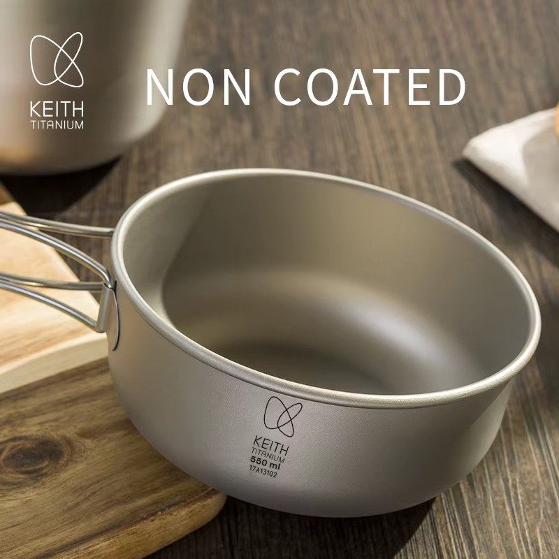 Ensemble de cuisine de camping compact en titane KEITH