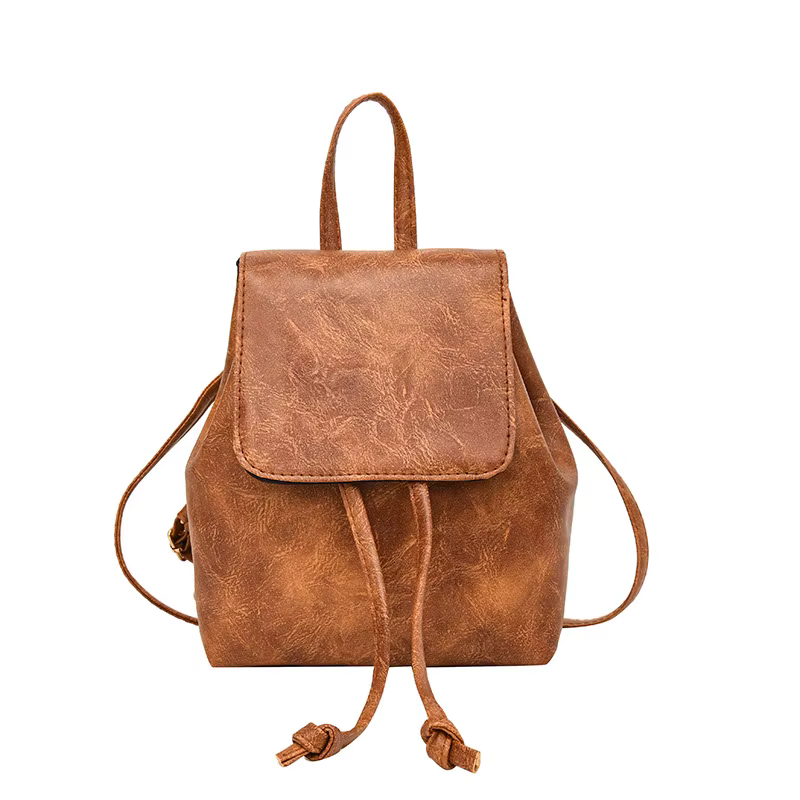 Sac à dos pour femmes mode rétro marron femmes sacs à bandoulière sacs à dos mignons retour à l'école sacs sacs De créateurs Mochilas De Hombre