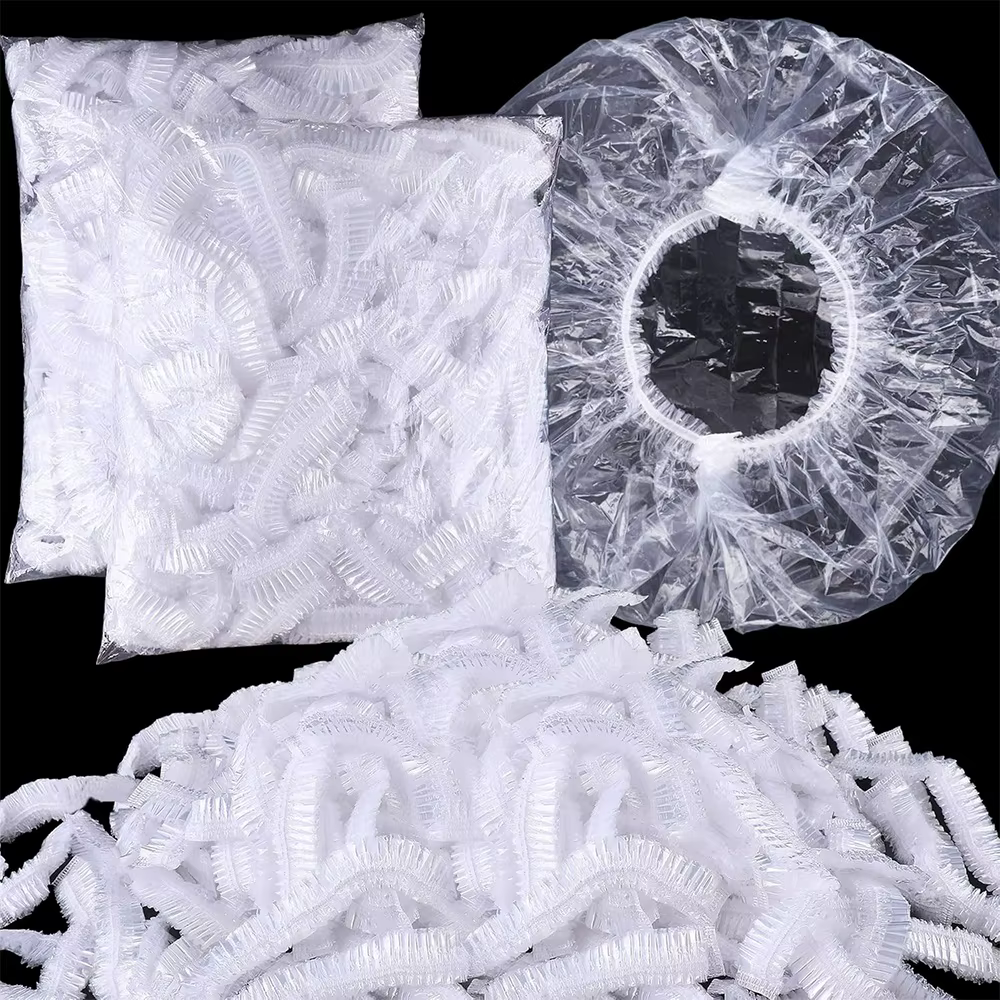 100/200 PCS Housses de protection alimentaire réutilisables pour cuisine, qualité alimentaire, pour conservation des aliments frais, transparentes et élastiques