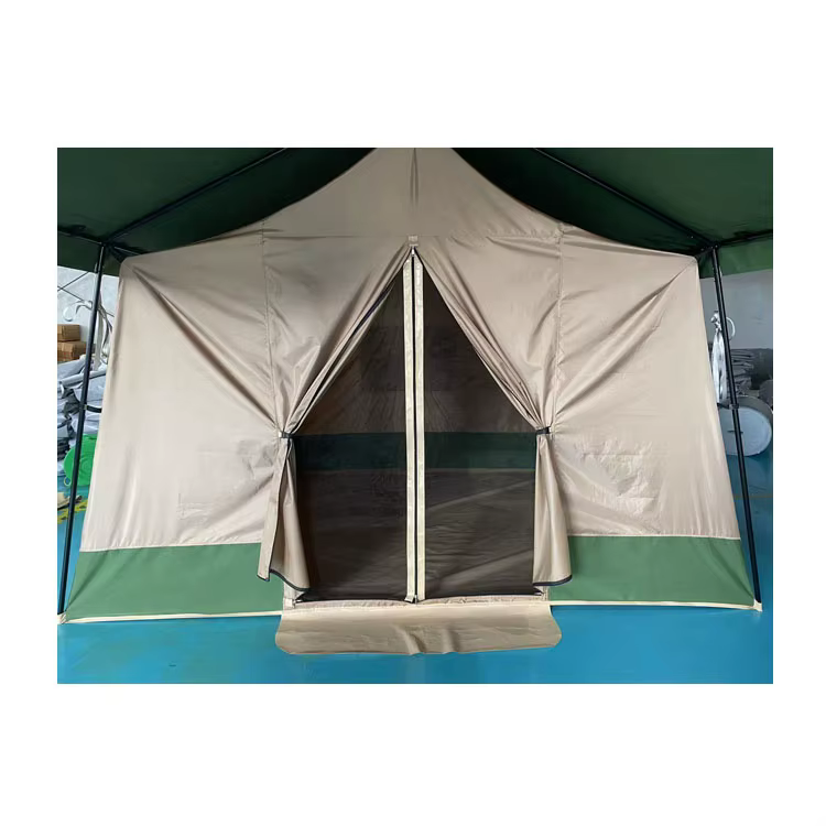 Tente de glamping de luxe de style safari