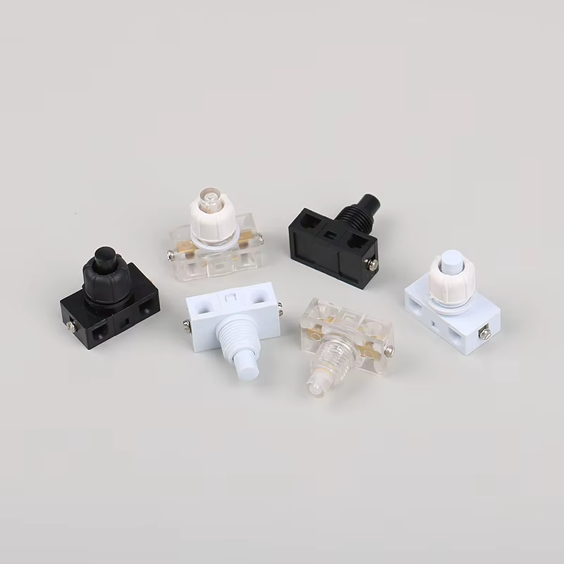 Joli à bouton-poussoir pour lampe à pédale en ligne, commande au pied d'éclairage, interrupteur au pied marche/arrêt, accessoires de pipeline, AC 250V, 1PC
