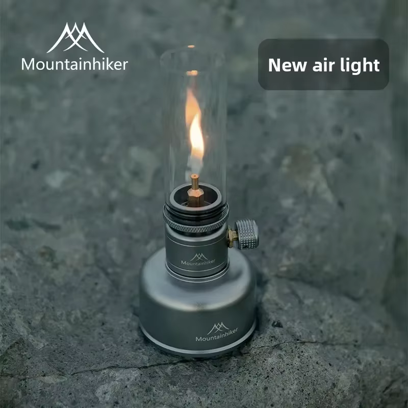 MOUNTAINHIKER nouveau ensemble de lumière à gaz extérieure pique-nique Camping rétro