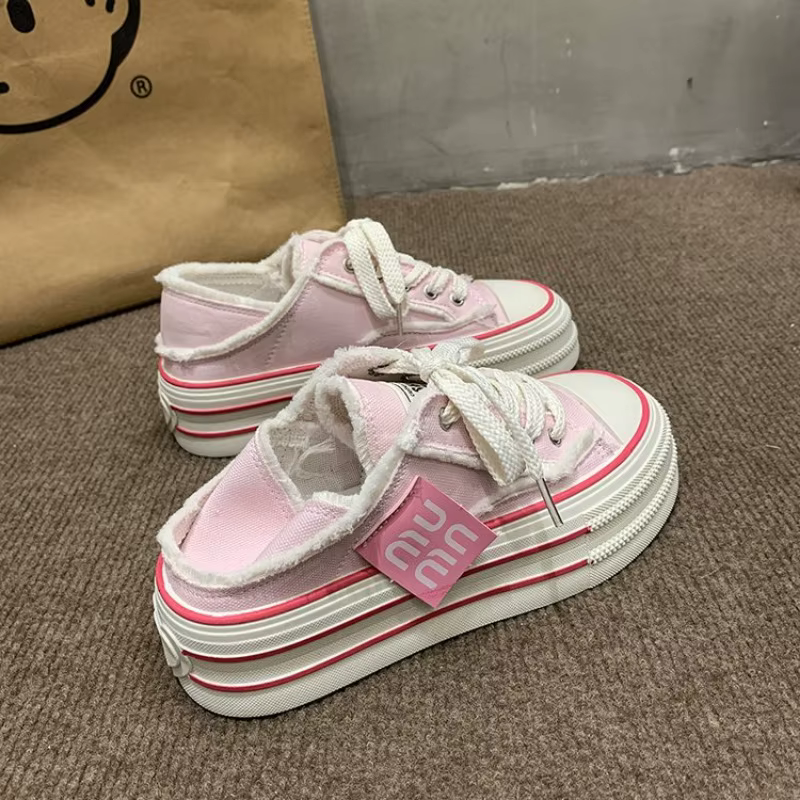 Baskets en cuir pour femme 2024