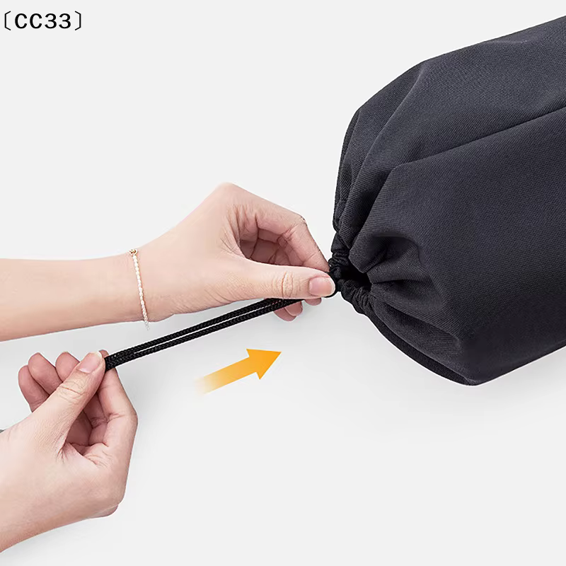 〔CC33〕Sacs de rangement pour chaises de camping, sac de rangement à fond rond avec cordon de serrage, housse portable et durable, sac pliable pour pique-nique (seul le sac, pas la chaise)